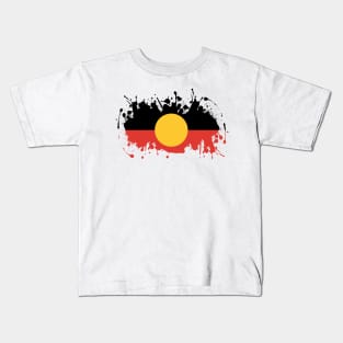 Aboriginal Flag Kids T-Shirt